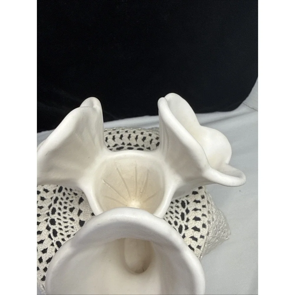 Van Briggle Pottery Triple Bud Vases And Candlestick Holders - Arts & Crafts